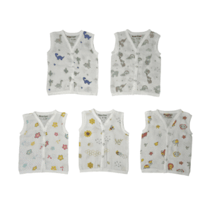 Nous Cart 100% Muslin Cotton Baby Jablas" and "Close-up of soft muslin fabric jabla