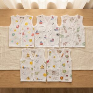 Buy 6 Get 3 FREE Muslin Cotton Baby Jablas / Jhablas - 100% Cotton, Breathable Infant Wear