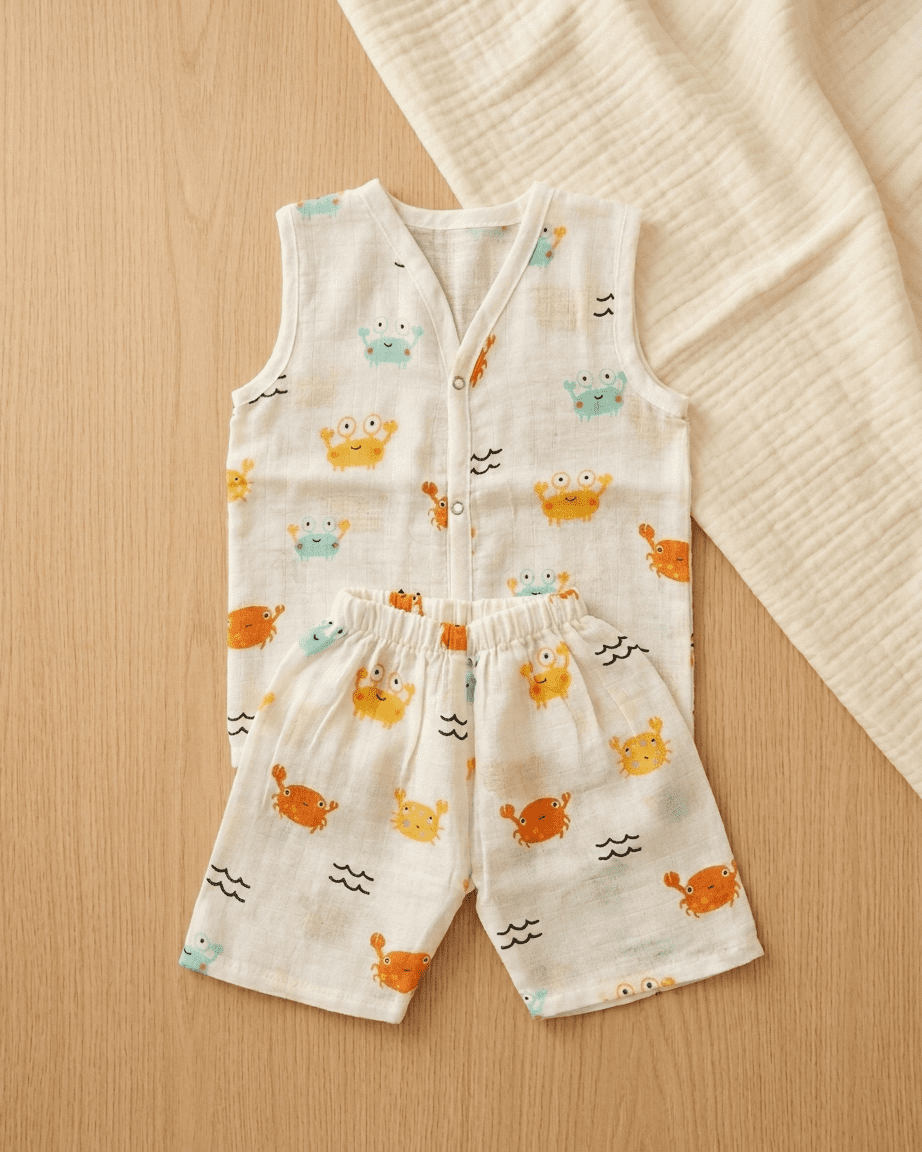 muslin coords combo of 4